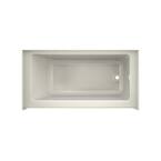 JACUZZI PROJECTA 60 in. x 30 in. Acrylic Left Drain Rectangular Low ...