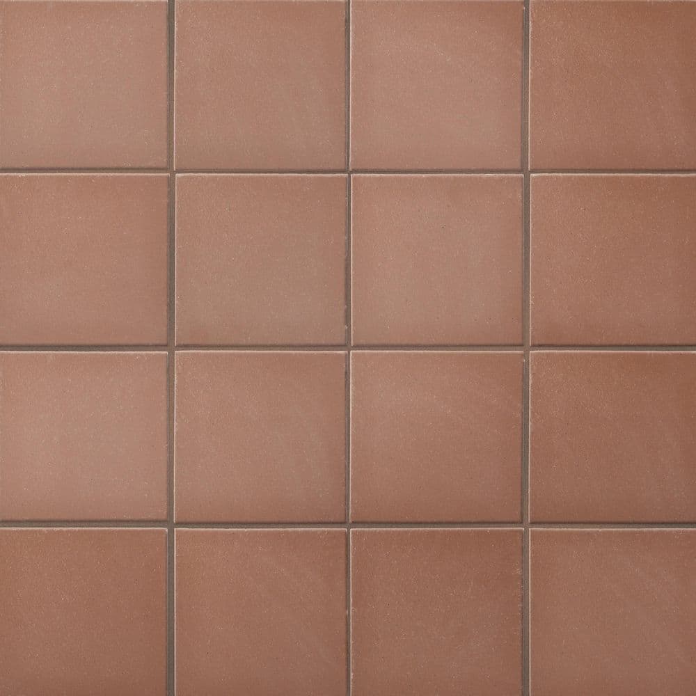Merola Tile Lincoln Quarry Mayflower Red 6 in. x 6 in. Ceramic