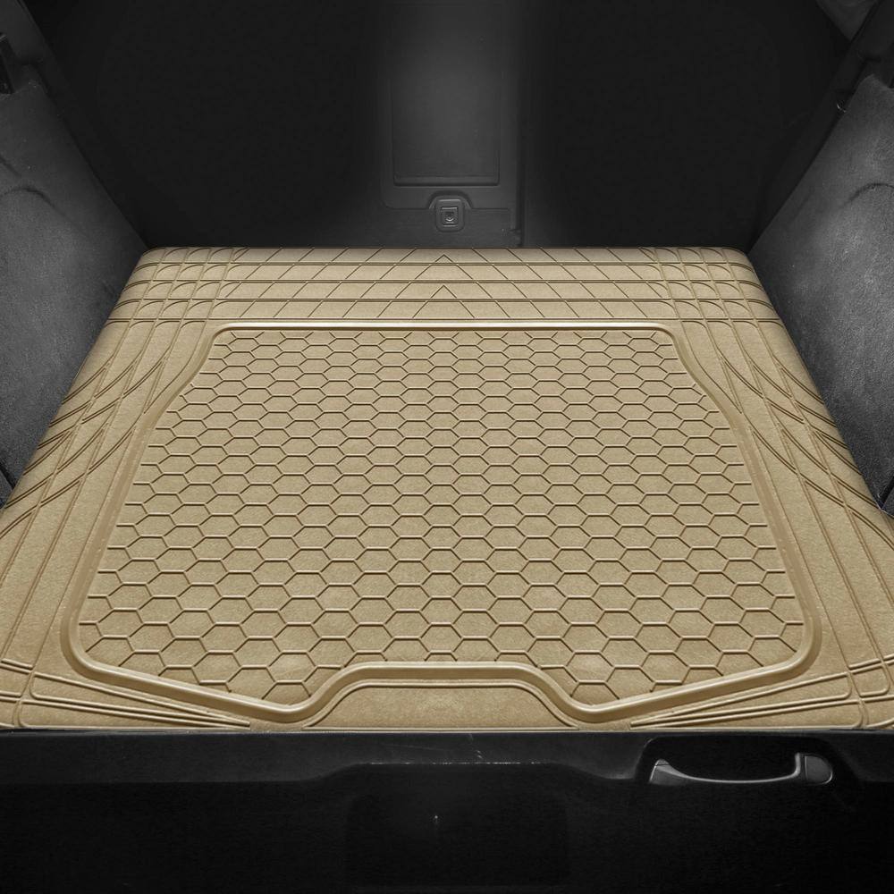 Universal Fit Tan Vinyl All-Weather Cargo Mat