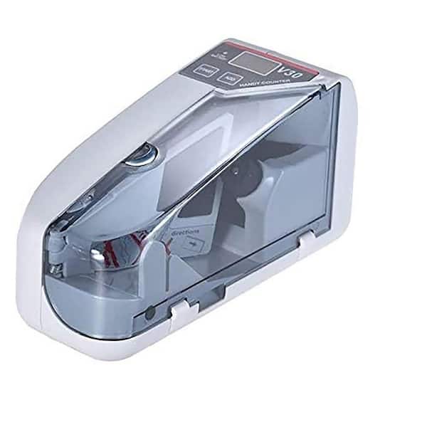 Lukyamzn Portable Mini Money Bill Cash Counting Machine with UV WM Detection for Multi-Currency Lightweight Handy Use