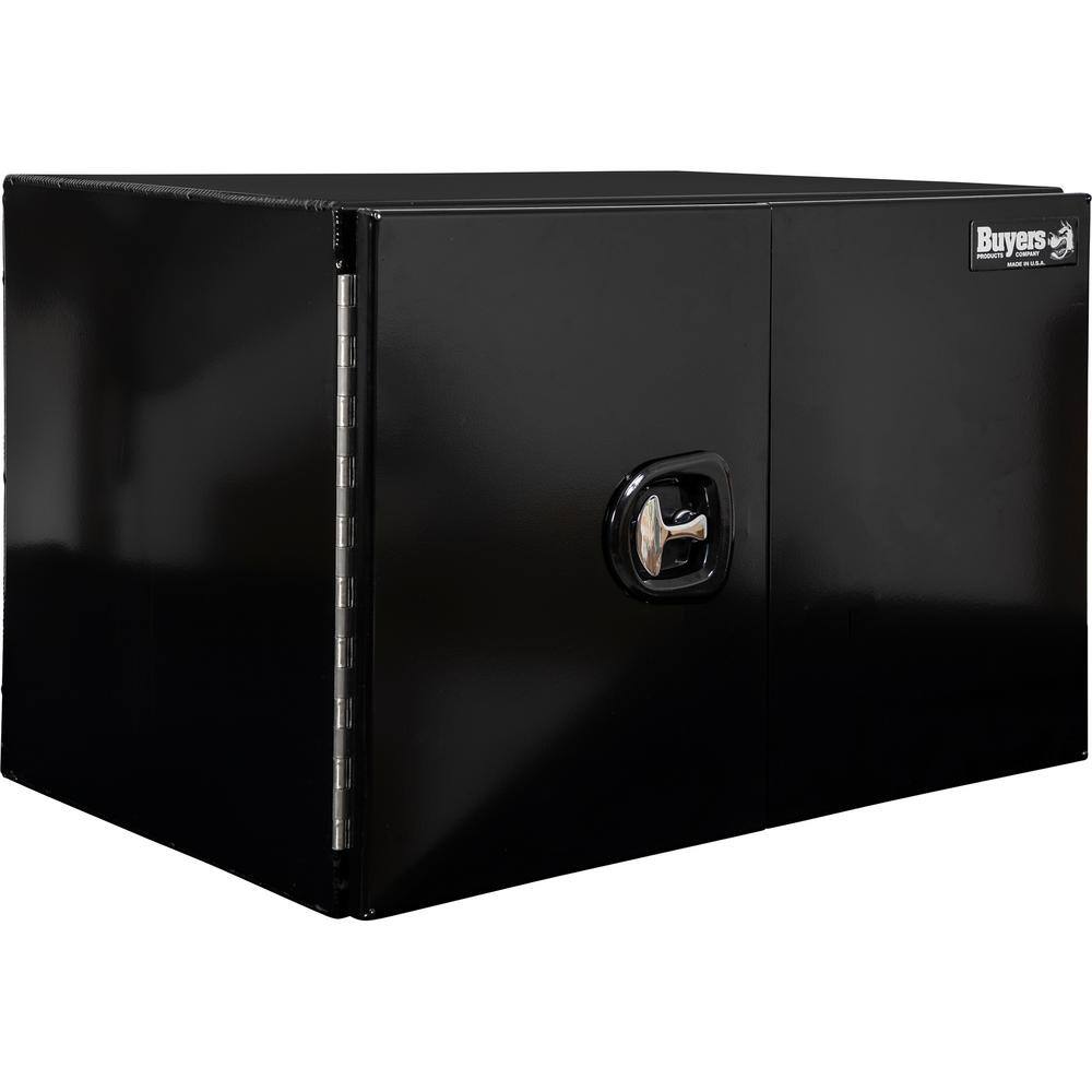 Buyers Products Company 24 in. x 24 in. x 60 in. Black Smooth Aluminum
