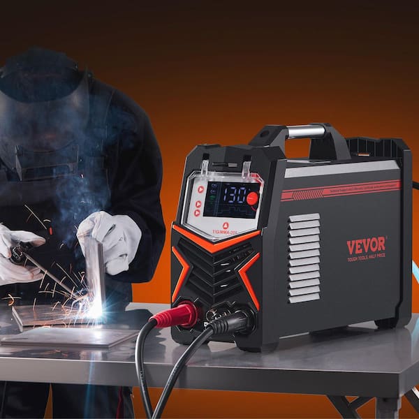 3 in 1 TIG/Stick/Clean Welder 205 Amp Digital Arc Welding Machine 110/220-Volt AC Electric Dual Engine Power Mig Welder