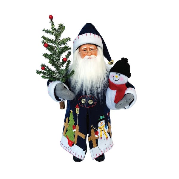Santa's Workshop 15 in. Snowman Claus