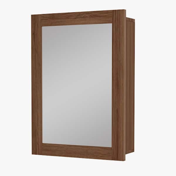 Modra Collection 36 in. W x 21.5 in. L Walnut Bath Vanity Cabinet Without Top in Brown