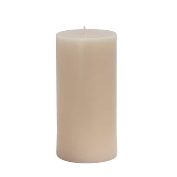 Zest Candle 3 in. x 6 in. Ivory Pillar Candles Bulk (12-Case)