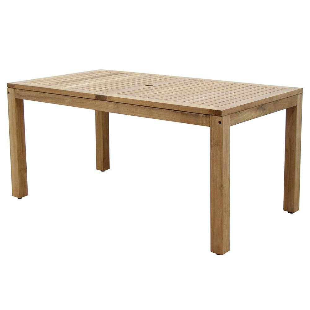 Whitewash sevilla outdoor online dining table