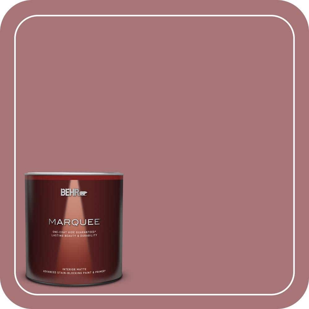 1 qt. #S130-5 Heirloom Rose Matte Interior Paint & Primer price history on PriceWatchPro
