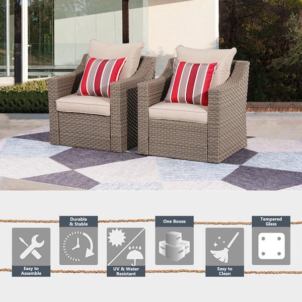 Durable outdoor lounge online chairs