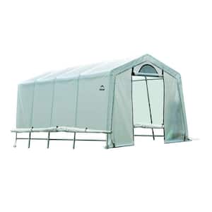 20 ft. D x 10 ft. W x 8 ft. H GrowIt Peak-Style Greenhouse-In-A-Box with Patent-Pending Stabilizers
