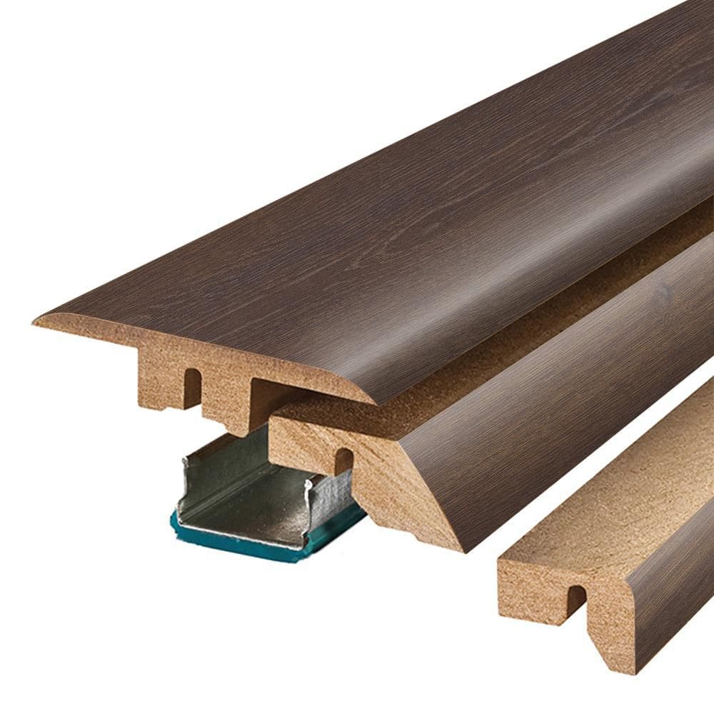 Dark Roast 0.75 in. T x 2.37 in. W x 78.7 in. L Textured Wood Look Laminate Moulding/Trim 4 in 1 Molding price history on PriceWatchPro