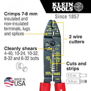 Multi Tool, Stripper, Crimper, Wire Cutter, 8-22 AWG
