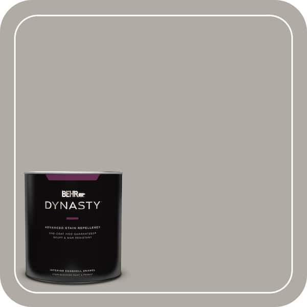 BEHR DYNASTY 1 qt. Home Decorators Collection #HDC-NT-09G Stingray Gray Eggshell Enamel Interior Stain-Blocking Paint & Primer