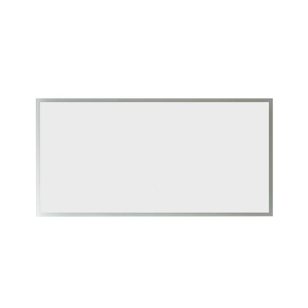 ROSWELL Essentia 48 in. W x 24 in. H Frameless Rectangular LED Light ...