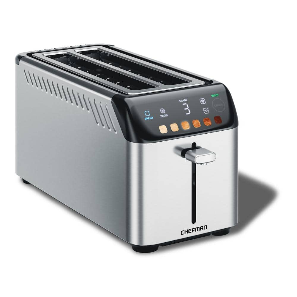 Interactive Touchscreen Automatic Toaster, Stainless Steel