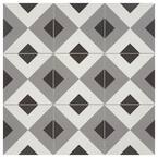 Marazzi Modern Renewal Geo Diamond 12 in. x 12 in. Glazed Porcelain ...