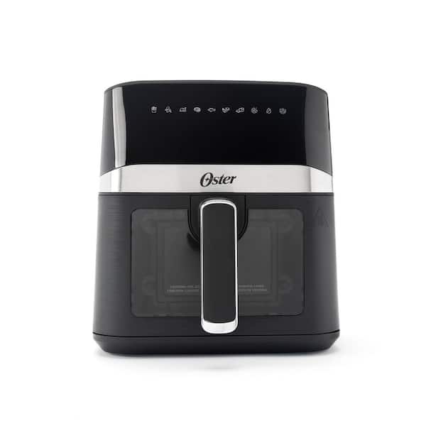 4 Qt. Black Air Fryer with Window