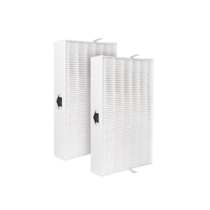 Complete Filter Set (1 True HEPA Replacement and 1 Carbon Filter) Compatible with Honeywell HPA090 HPA100 HPA200 HPA300