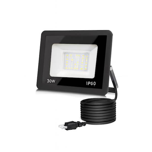 110 Volt Portable LED Work Light with 5FT Cord, IP66 Waterproof , Adjustable Stand for Garage, Workshop, Construction