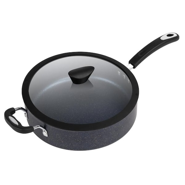 Ozeri Stone Earth All-in-One Sauce Pan, 5L (5.3 qt), [COLORS