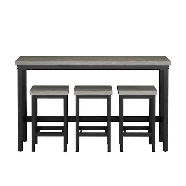 Long pub table online with stools