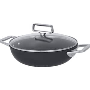 Cooks Standard 4 qt. Multi-Ply Clad Stainless Steel Deep Saute Pan with  Lid, 10.5-Inch 02460 - The Home Depot