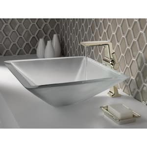 Pivotal Single Handle Vessel Sink Faucet in Polished Nickel