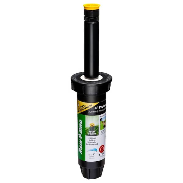 1800 Series 4 in. Pop-Up Professional PRS Sprinkler, 0-360° Pattern, Adjustable up to 4 ft. SAM