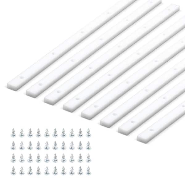 ‎POWERTEC Crosscut Sled Miter Bar for Table Saw Sled, 3/4 in. x 3/8 in. x 17 in. for Router Table, Bandsaw, Taper Jig (8-Pack)