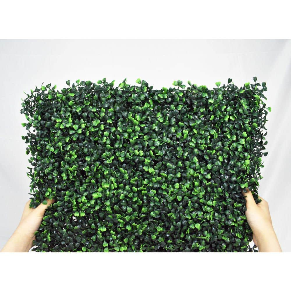 Dropship 6 Pcs 20x20Artificial Greenery Grass Wall Panel,Faux