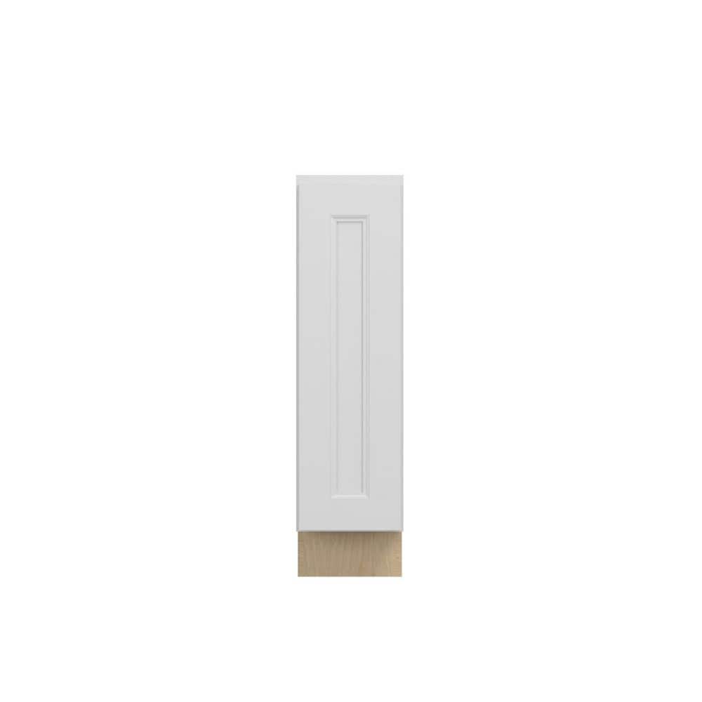 Pembroke Recessed 18 in. W x 34.5 in. H x 24 in. D in Painted White Plywood Assembled Full Height Door Base Cabinet price history on PriceWatchPro