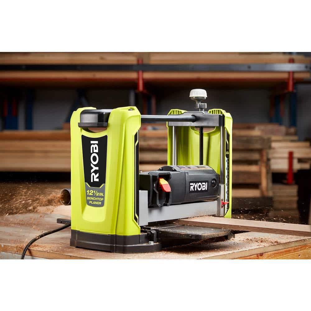 RYOBI 15 Amp 121/2 In. Corded Thickness Planer With Planer Knives