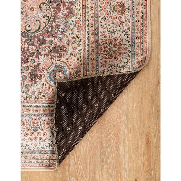 Echelon Maura Ivory/Gold 6'7" x 9'7" Area Rug