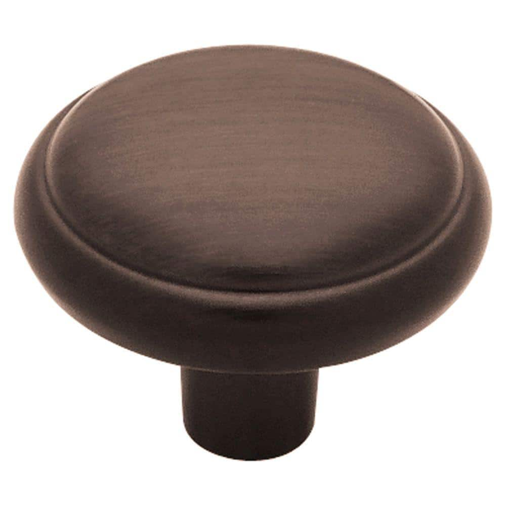 UPC 022788804380 product image for Domed Top 1-3/16 in. (31 mm) Modern Venetian Bronze Round Cabinet Knob | upcitemdb.com