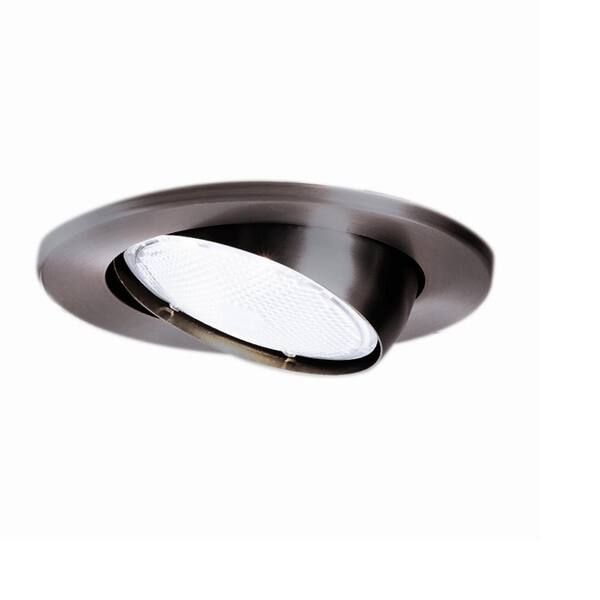 HALO 5 in. Tuscan Bronze Recessed Ceiling Light Trim with Adjustable Eyeball