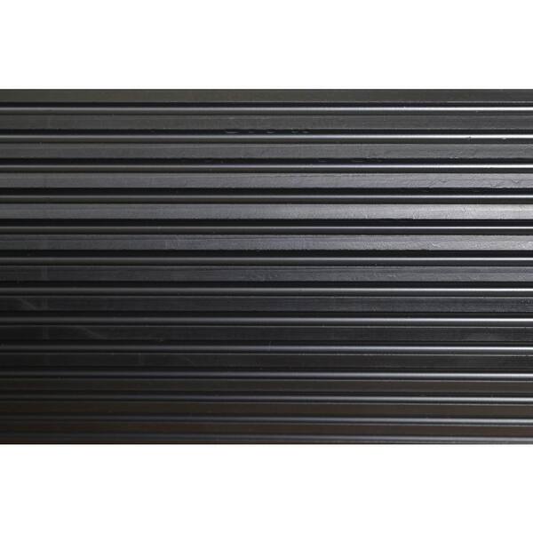36 x6 Indoor Outdoor Rubber Scraper Mat Black x 6 ClimaTex 9G-018-36C-6