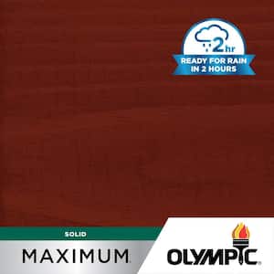 Maximum 1 gal. Base 2 Solid Color Exterior Stain and Sealer in One