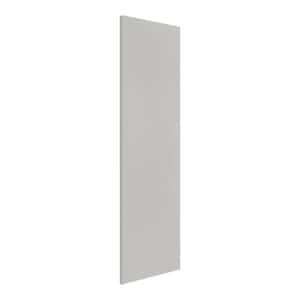 Avondale Shaker Gray Ready to Assemble Plywood 24 in x 84 in Refrigerator End Panel Kit (0.25 in W x 24 in H x 84 in D)