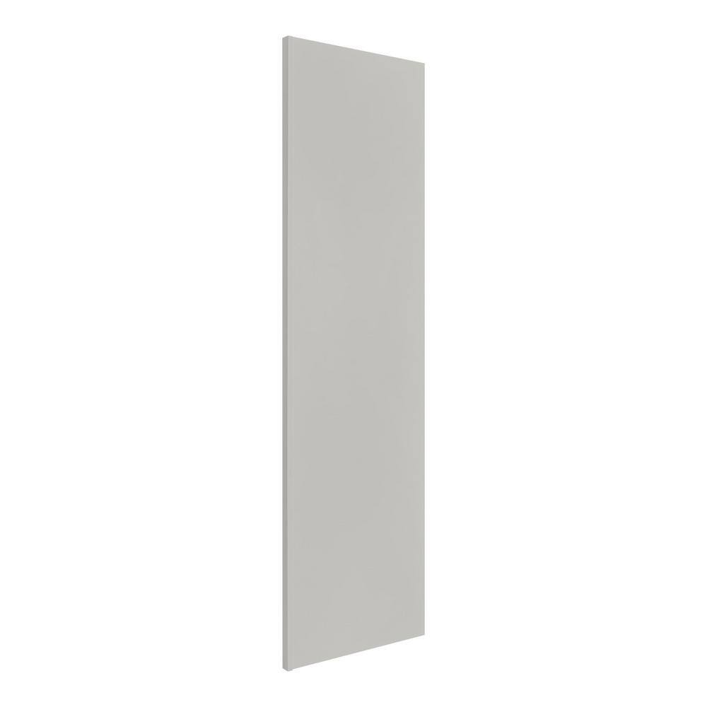 Hampton Bay Avondale Shaker Gray Quick Assemble Plywood 24 in x 84 in