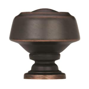 Kane 1-3/16 in (30 mm) Diameter Oil-Rubbed Bronze Round Cabinet Knob