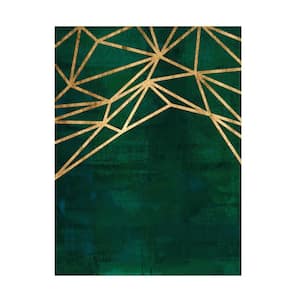 "Jungle Web I" by Jacob Green Hidden Floater Frame Abstract Art Print 24 in. x 18 in.