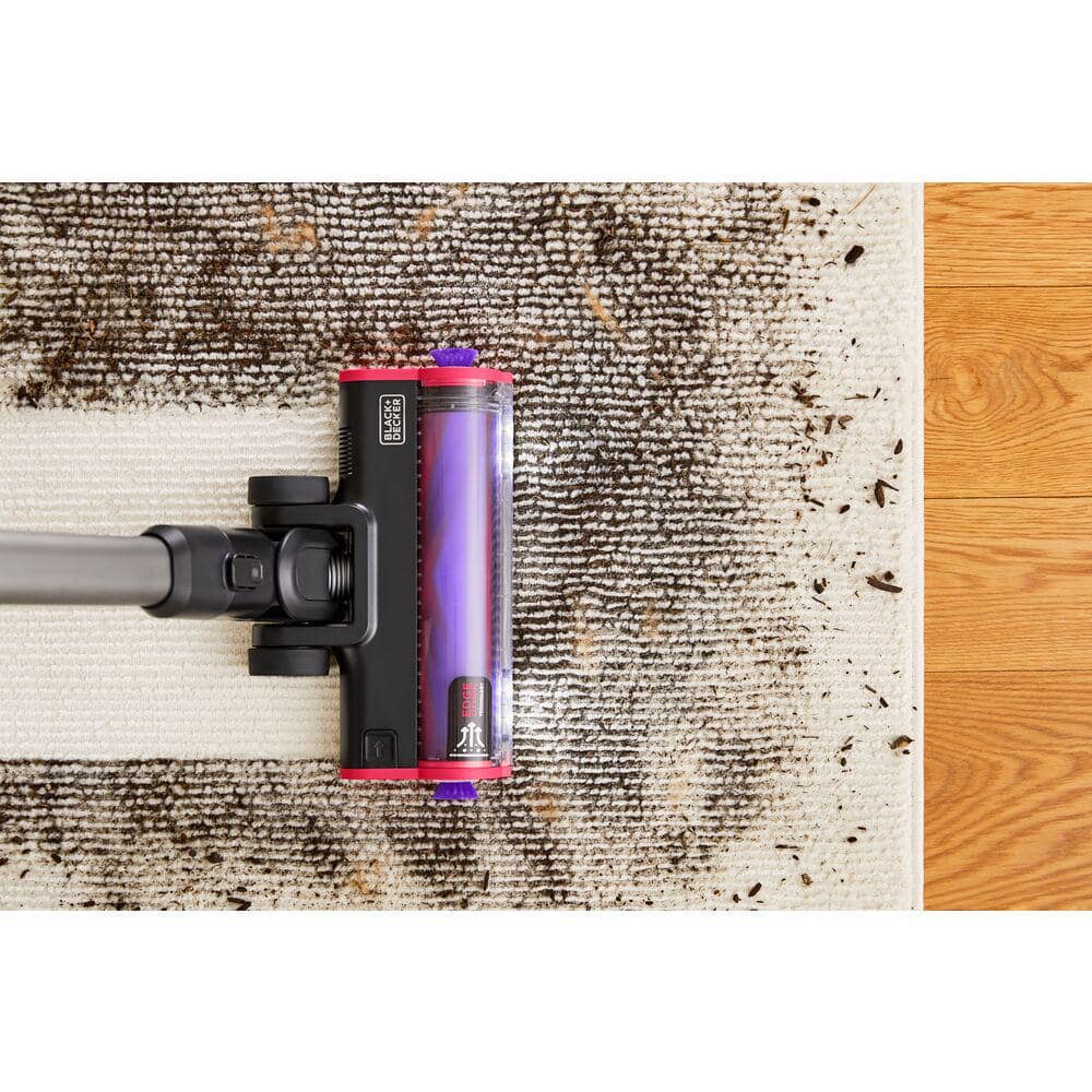 Cordless Purple Stick Vacuum with HEPA Filter for Pets