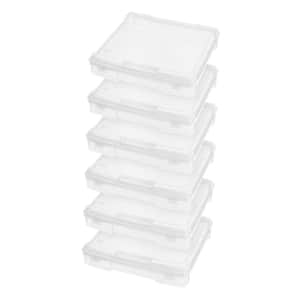 Sterilite 1724 - Small Divided Box Clear 17248612