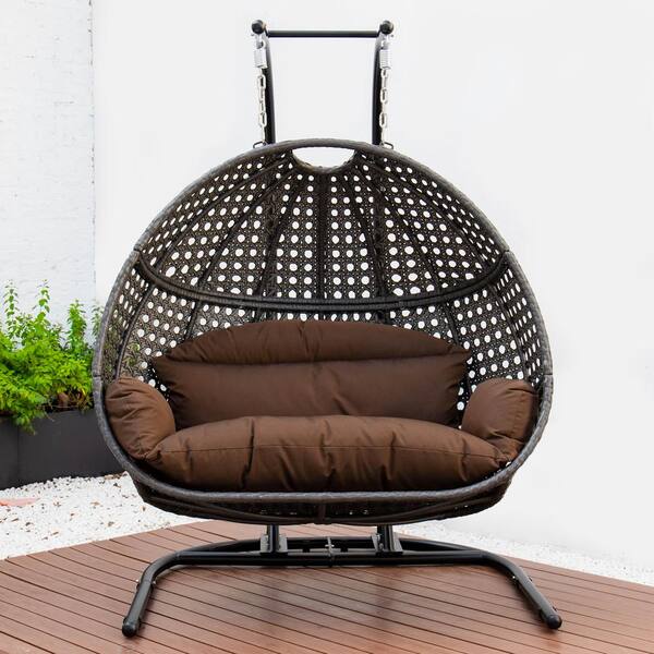 double egg chair outdoor