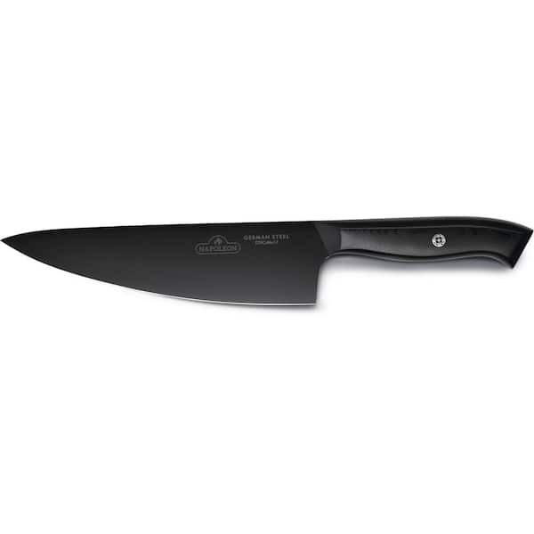 Unbranded Phantom 8 in. Titanium Plated Steel Full Tang Chef's Knife with Steel Handle