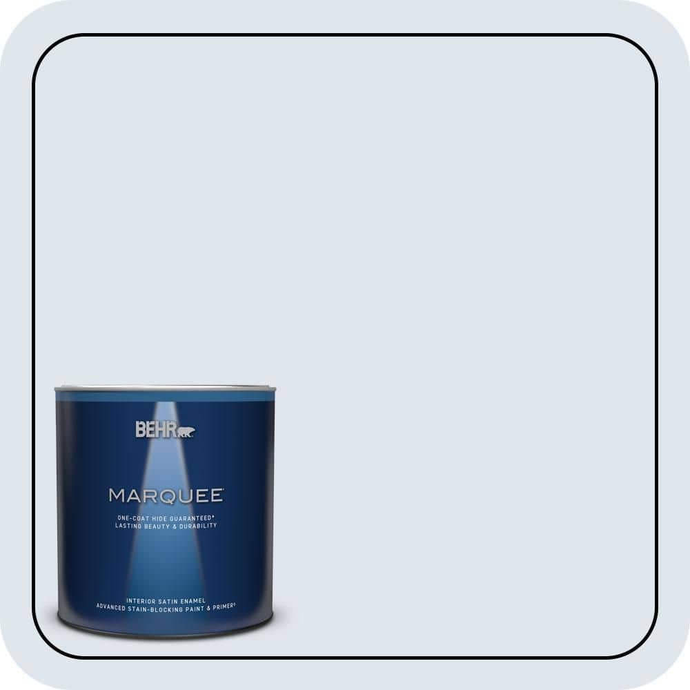 1 qt. #580A-1 Fog Satin Enamel Interior Paint & Primer price history on PriceWatchPro