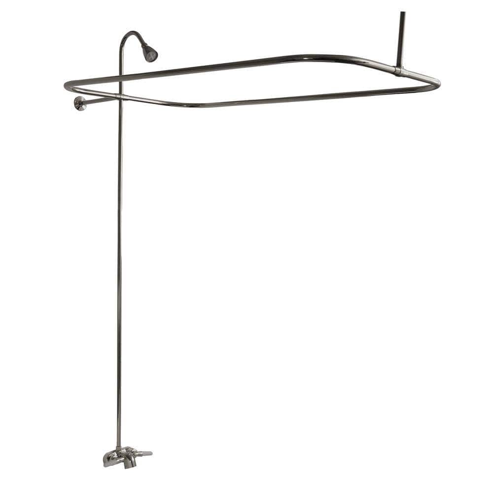 60-Inch Bisque Acrylic Clawfoot Freestanding Oval Tub