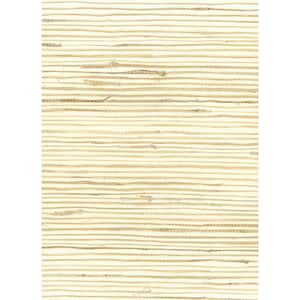 Jute Grass Cloth Strippable Wallpaper (Covers 72 sq. ft.)
