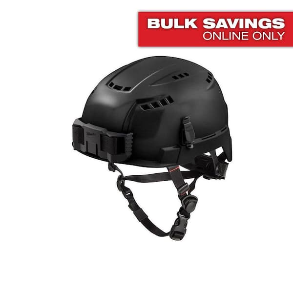 BOLT Black Type 2 Class C Vented Safety Helmet