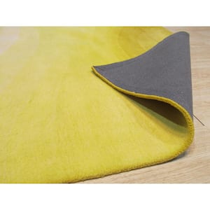 Yellow 5 ft. x 8 ft. Desertland Hand-Tufted Wool Area Rug