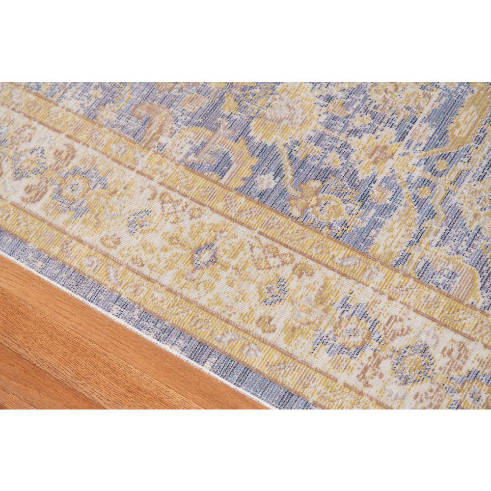 Century Classic Navy 5'3"x7'3" Synthetic Reversible Area Rug